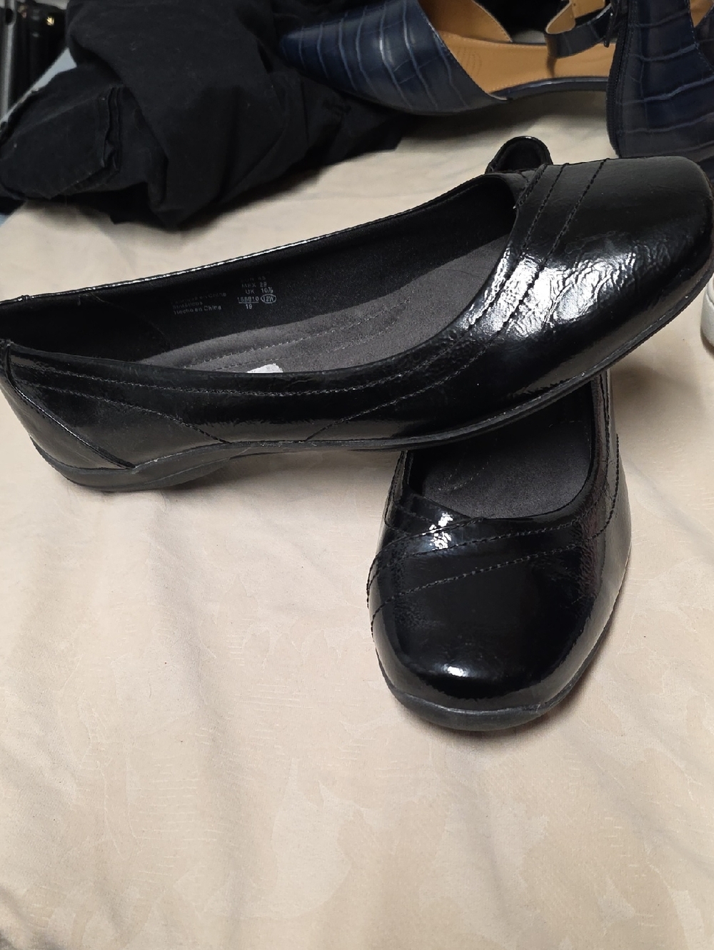 Patent Black Women's Ballet Flats